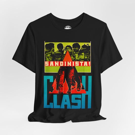 The Clash (Replica Sandinista Promo Tee/The Clash Shirt/The Clash Sandinista)