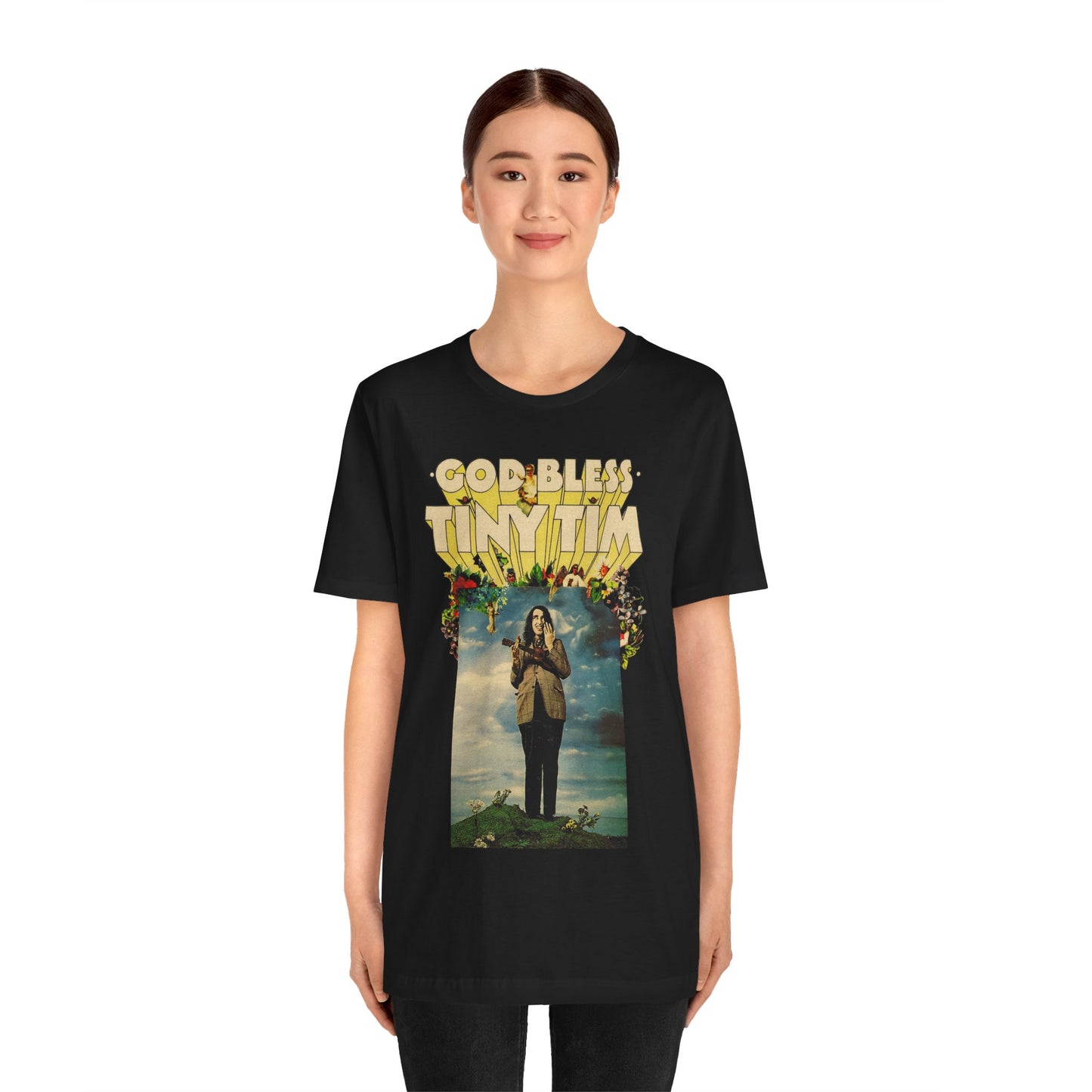 Tiny Tim (Replica God Bless Tiny Tim Promo Shirt/1968 Tiny Tim Shirt)
