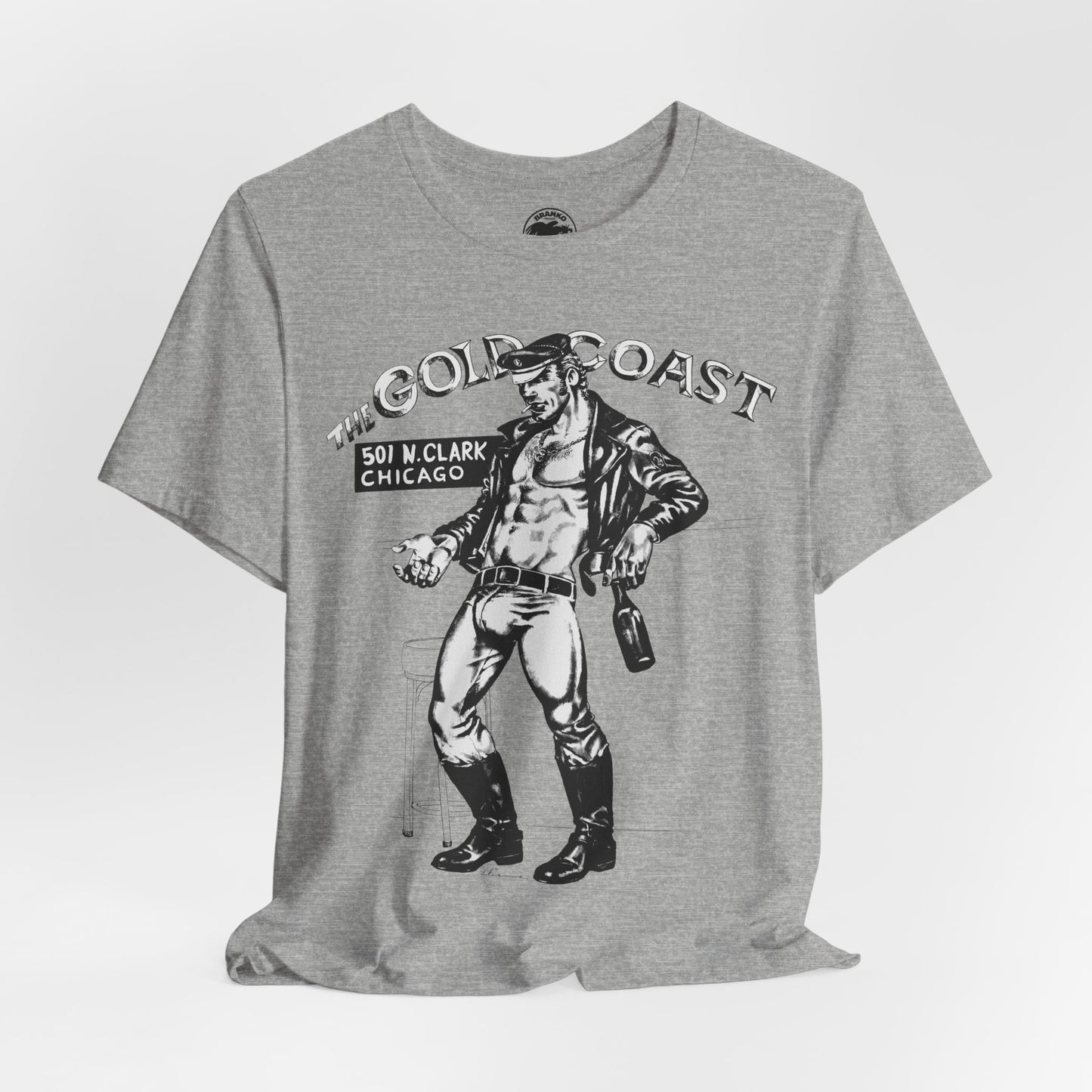 The Gold Coast (Chicago Leather Bar/1958-1987/Artwork by Dom Orejudos aka Etienne)