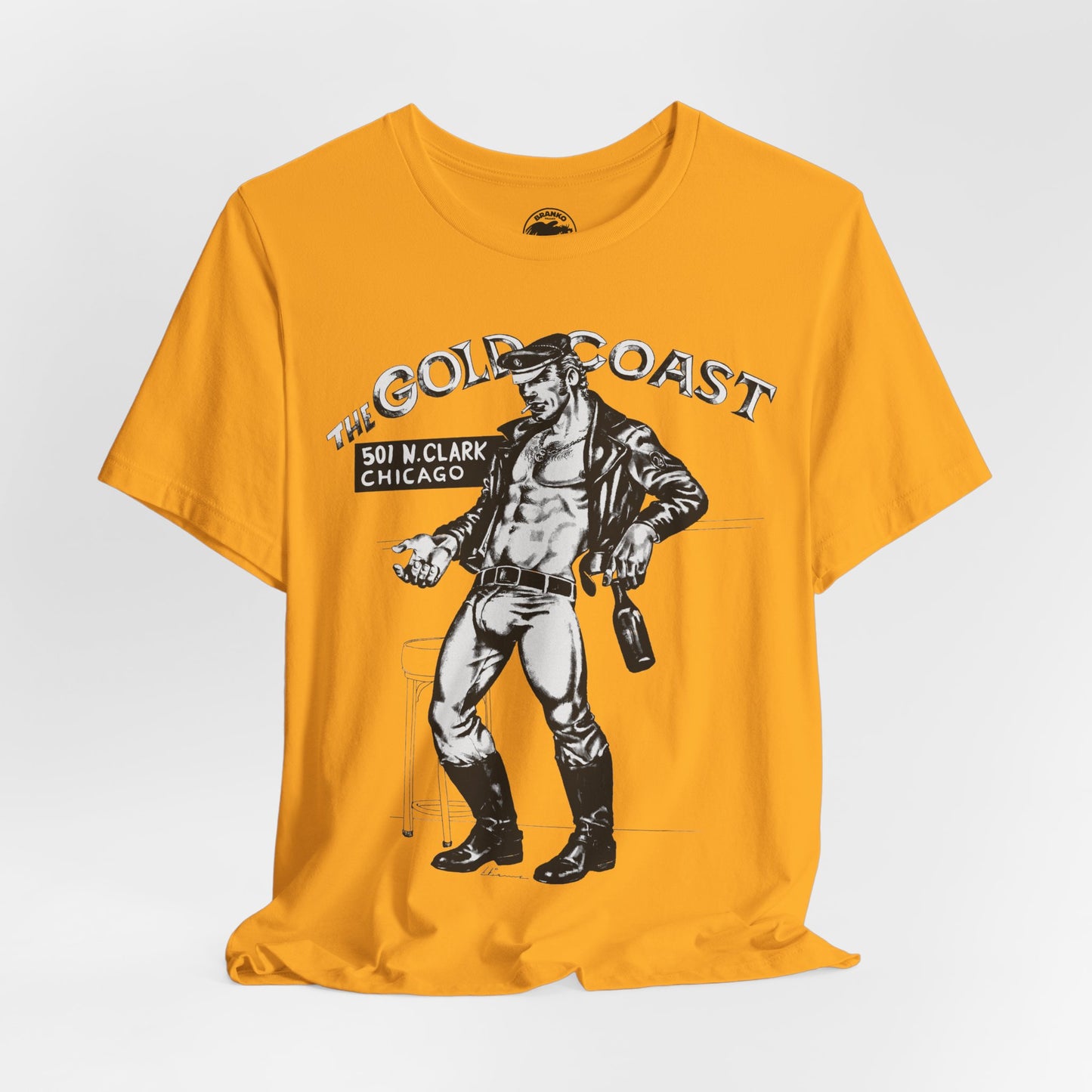 The Gold Coast (Chicago Leather Bar/1958-1987/Artwork by Dom Orejudos aka Etienne)