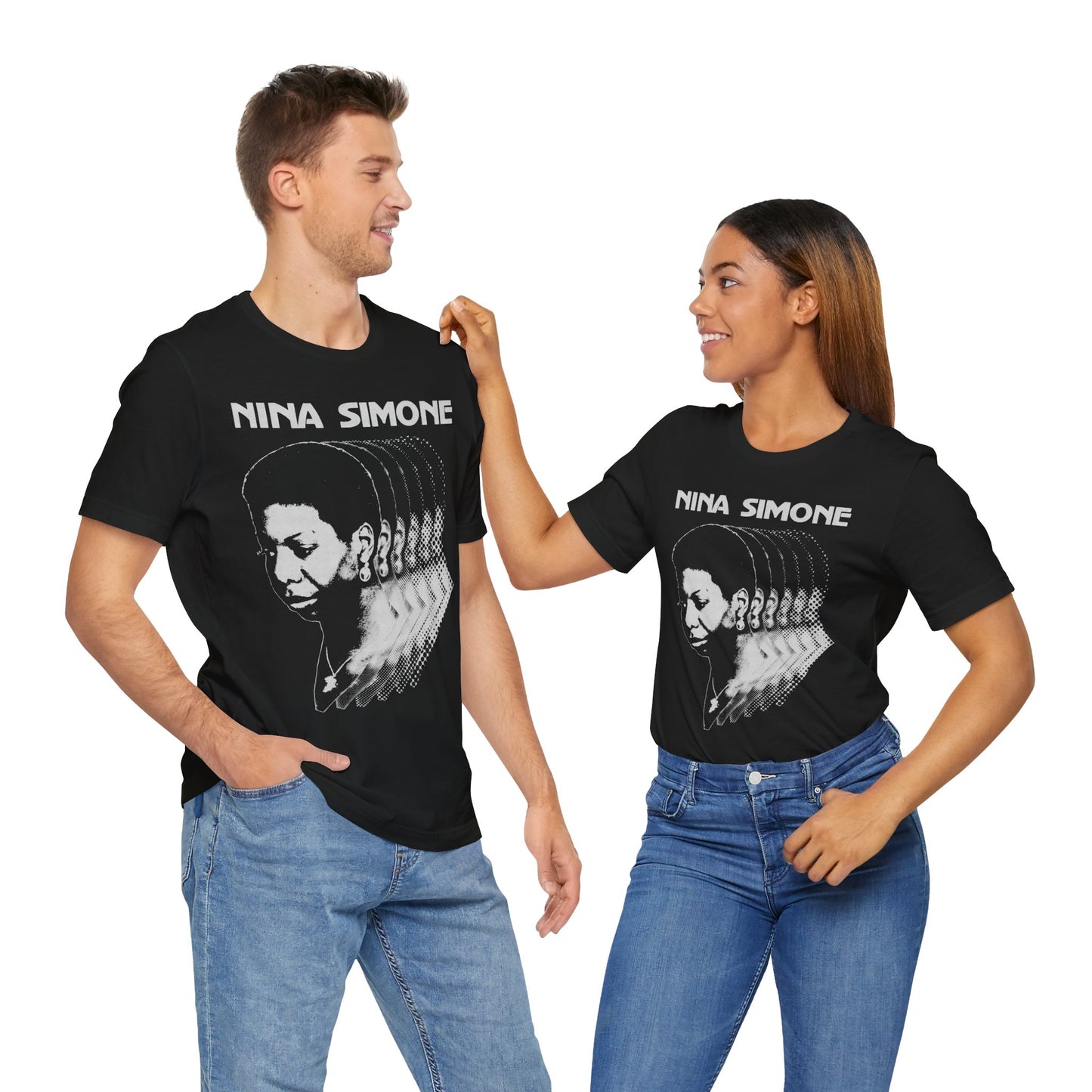 Nina Simone (Oversized Halftone Graphic/Nina Simone Shirt)