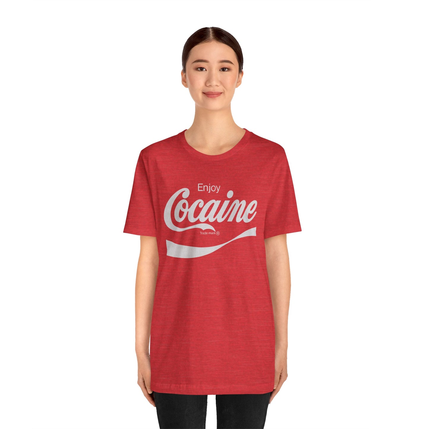 Enjoy Cocaine (Replica 70's Counter Culture Drug Shirt/Cocaine Shirt)