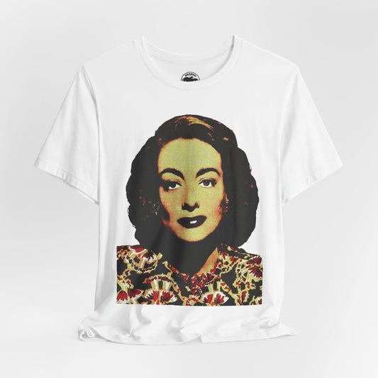 Joan Crawford (Portrait with Vintage Silkscreen Effect)