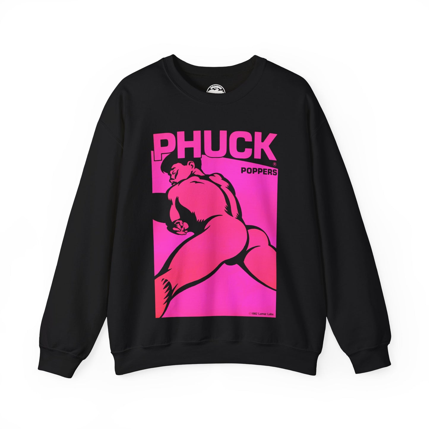 PHUCK Poppers Sweatshirt (1982 Poppers Ad/Gay Poppers Shirt)