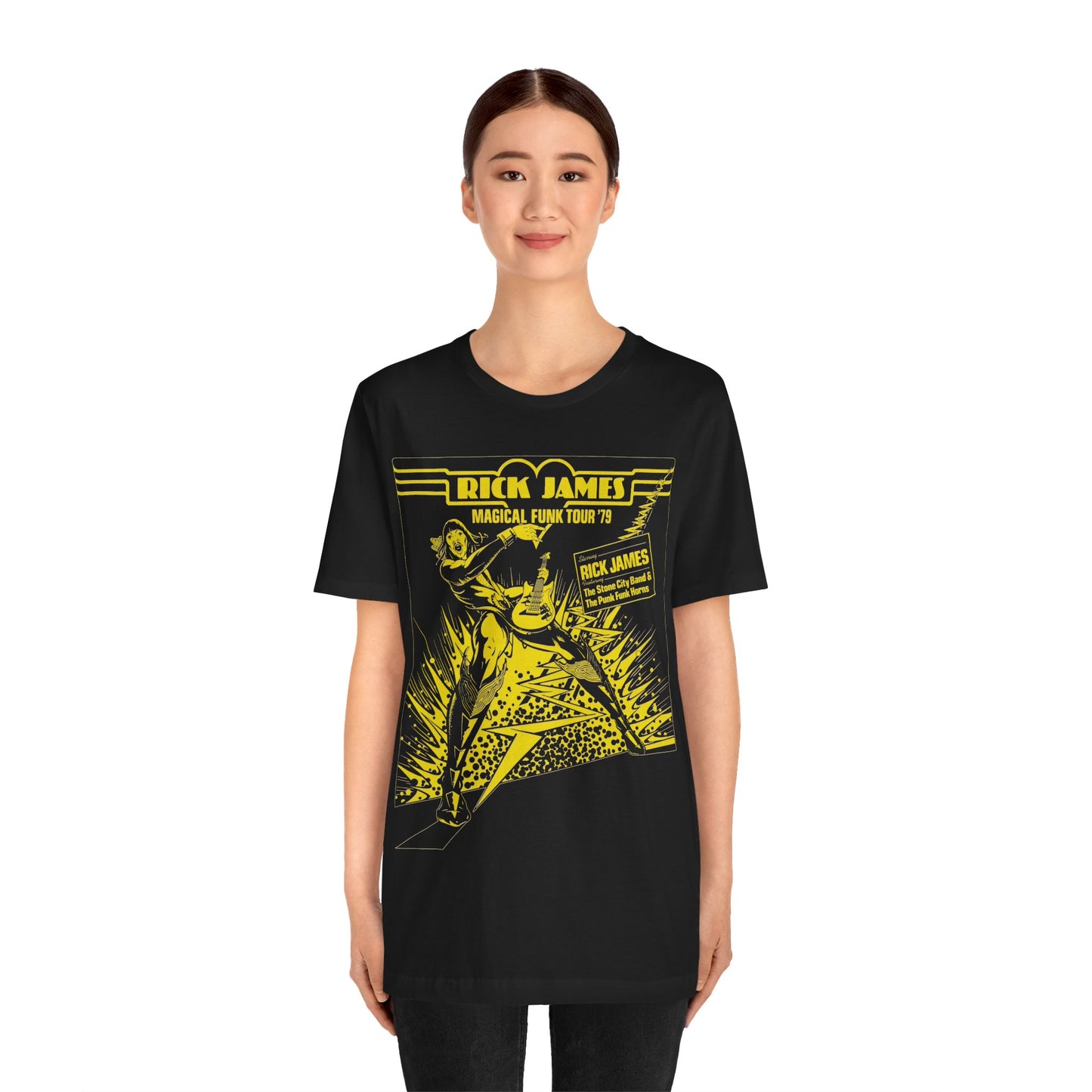 Rick James (Replica 1979 Magical Funk Tour Shirt/Rick James Tour Shirt)