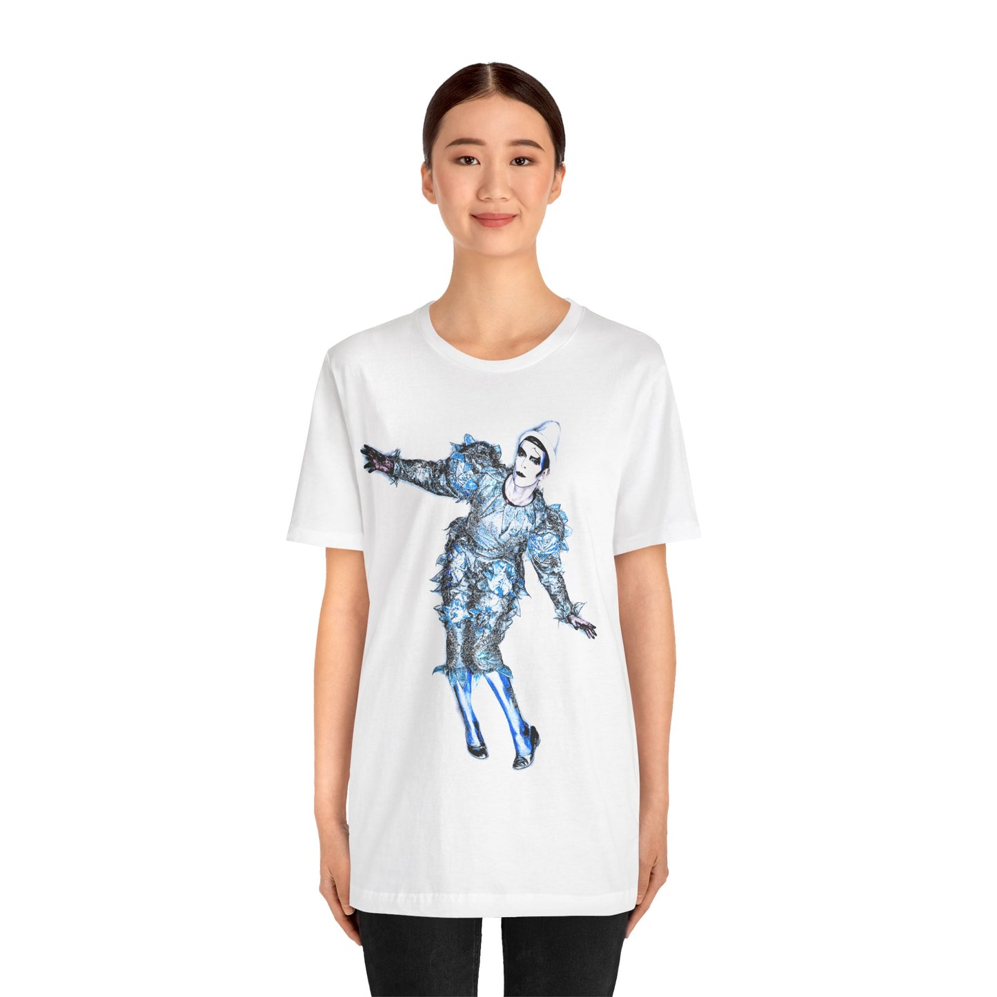 David Bowie (Scary Monsters Blue Clown/David Bowie Shirt)