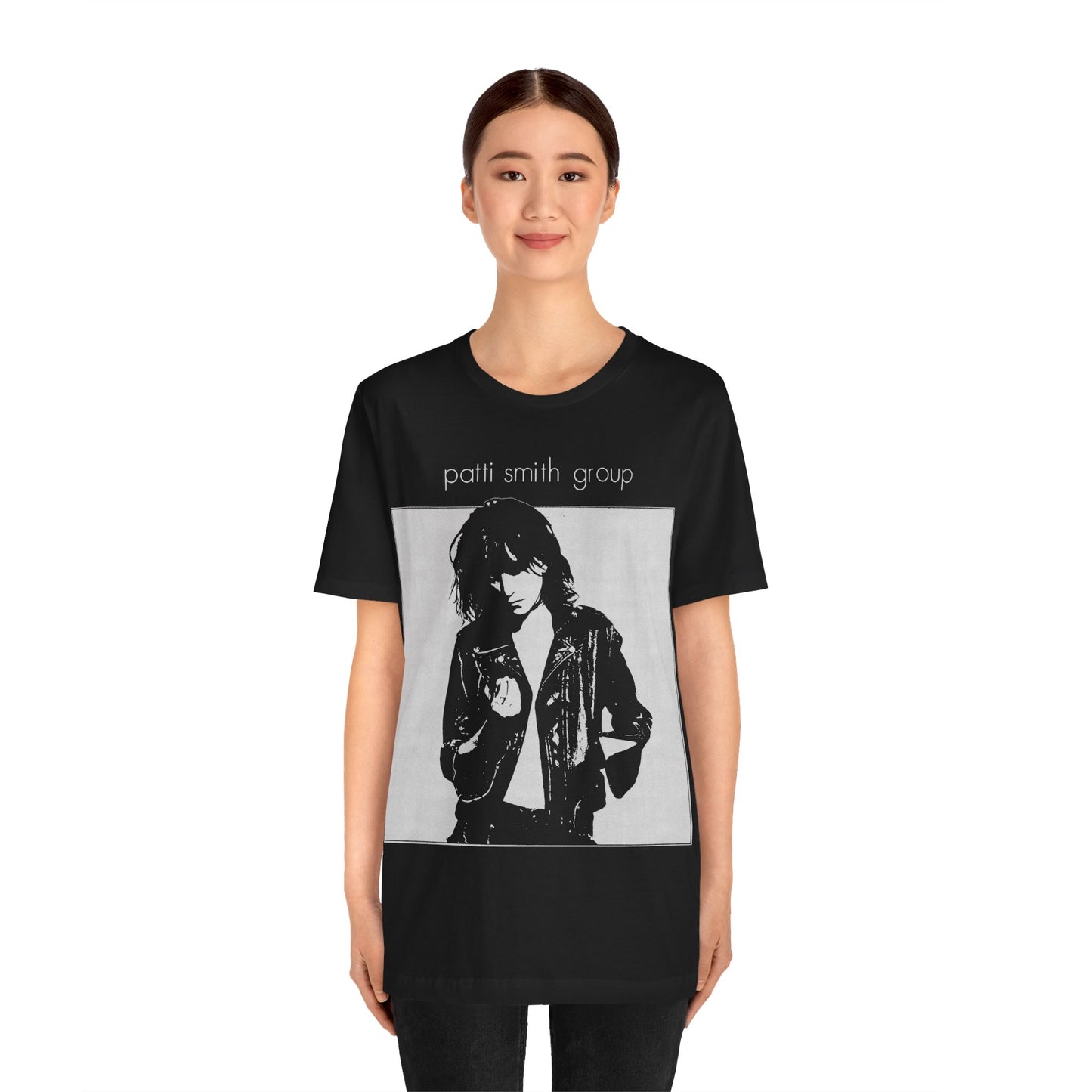 Patti Smith (Replica Late 70's Patti Smith Group Promo Tee/Patti Smith Shirt)