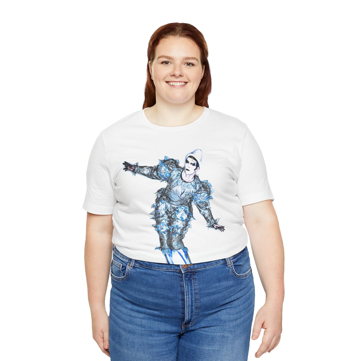 David Bowie (Scary Monsters Blue Clown/David Bowie Shirt)