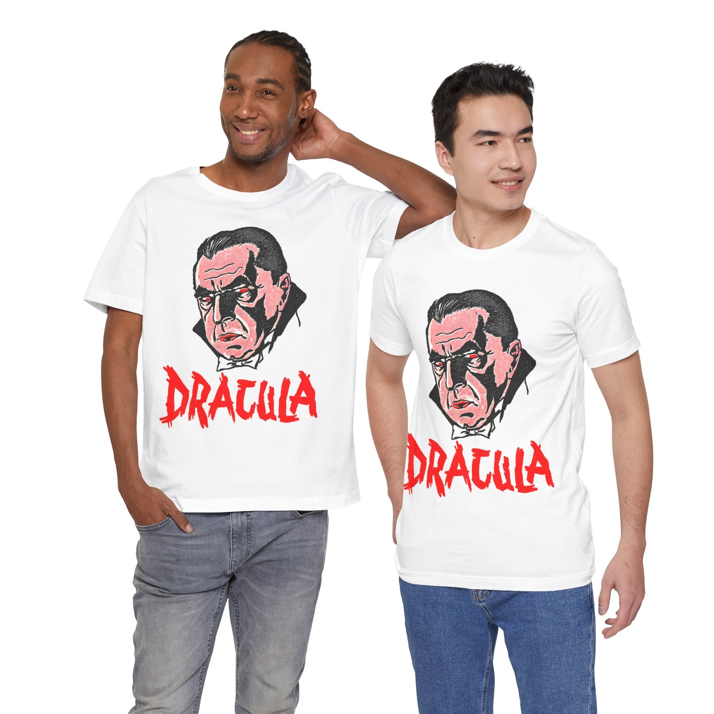 Dracula (Replica Late 50's Iron On Design/Dracula Shirt/Bela Lugosi Dracula)