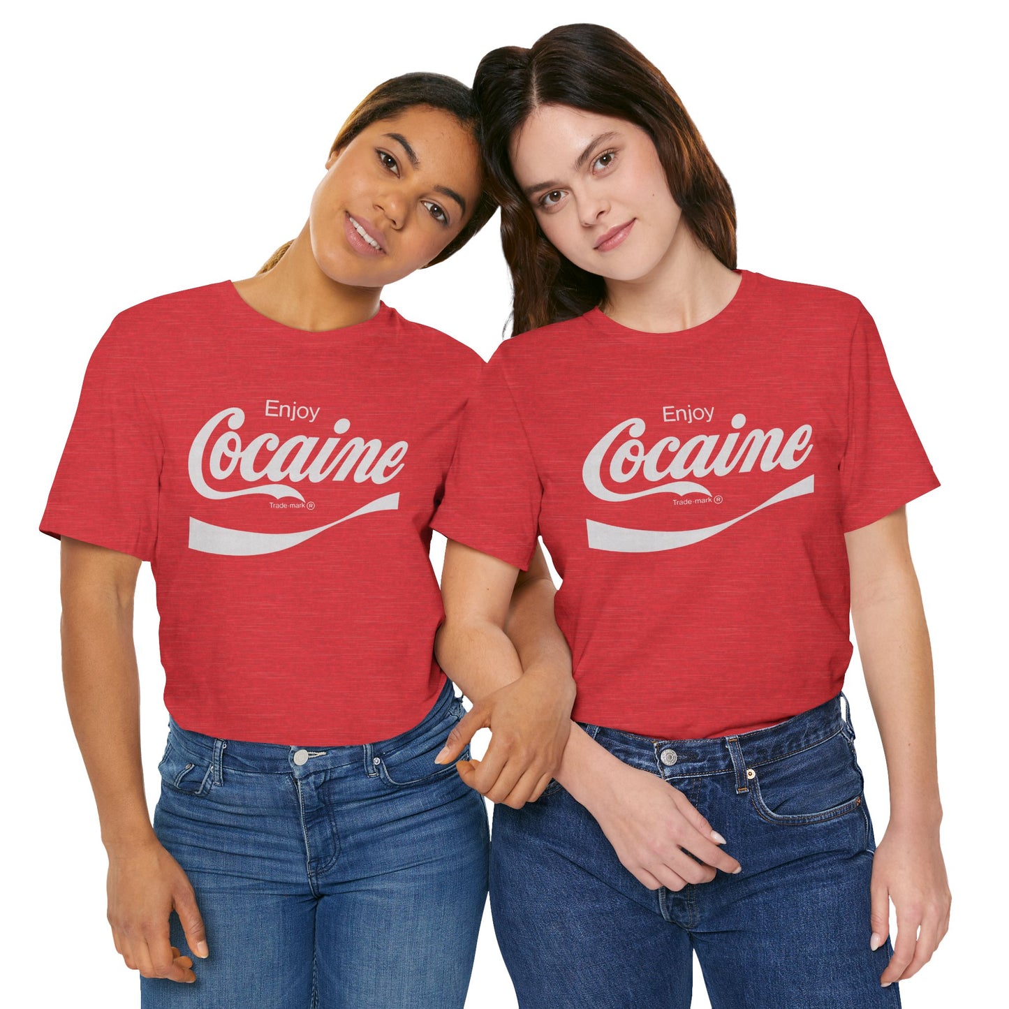 Enjoy Cocaine (Replica 70's Counter Culture Drug Shirt/Cocaine Shirt)