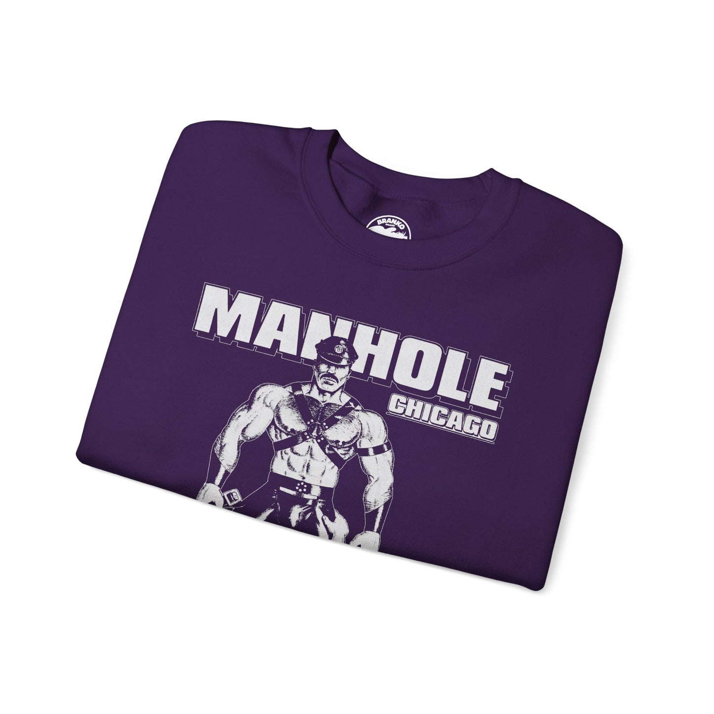 Manhole Chicago Sweatshirt (Chicago Leather Bar 70's and 80's)