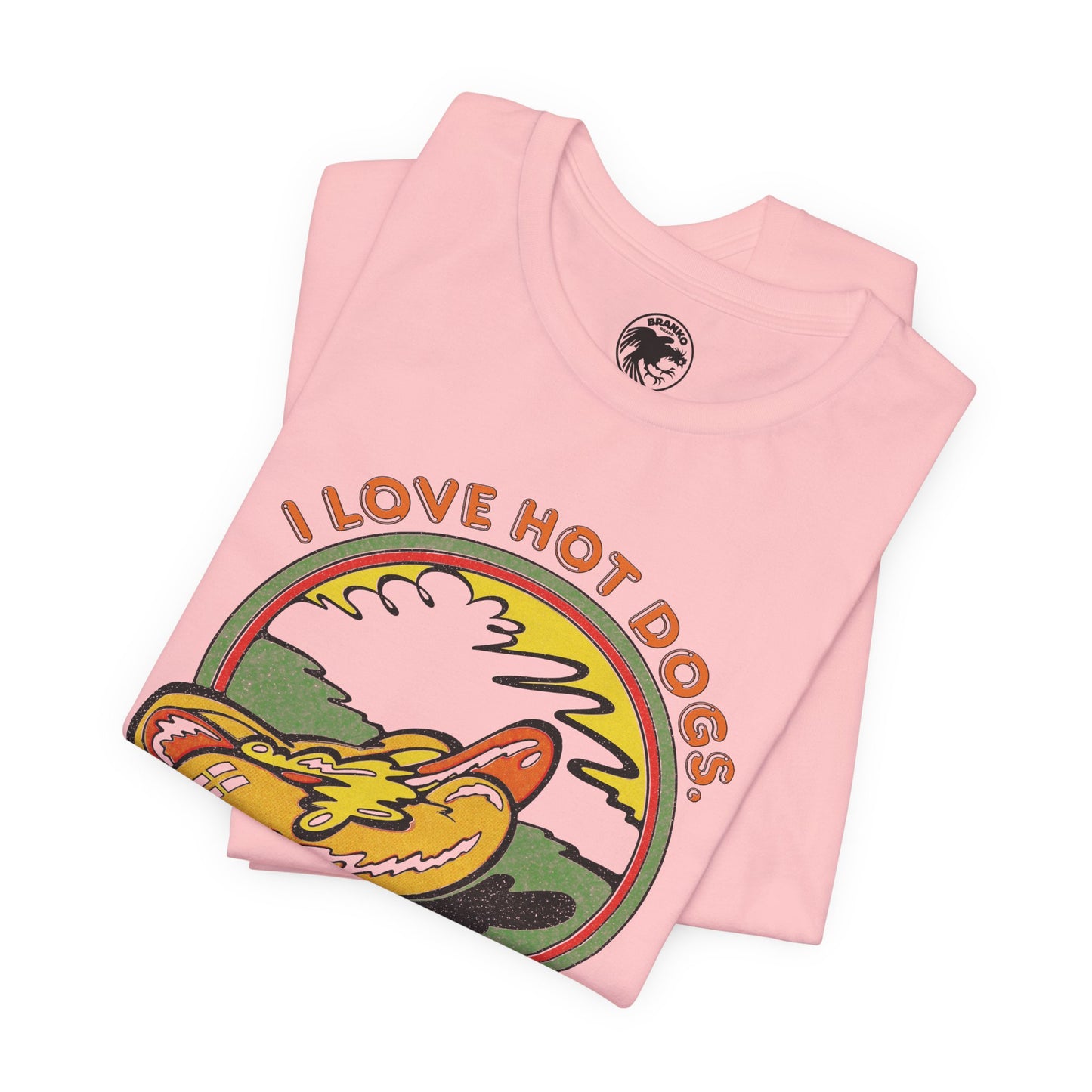 I Love Hot Dogs. Do You? (Replica 70's Iron-On Tee)