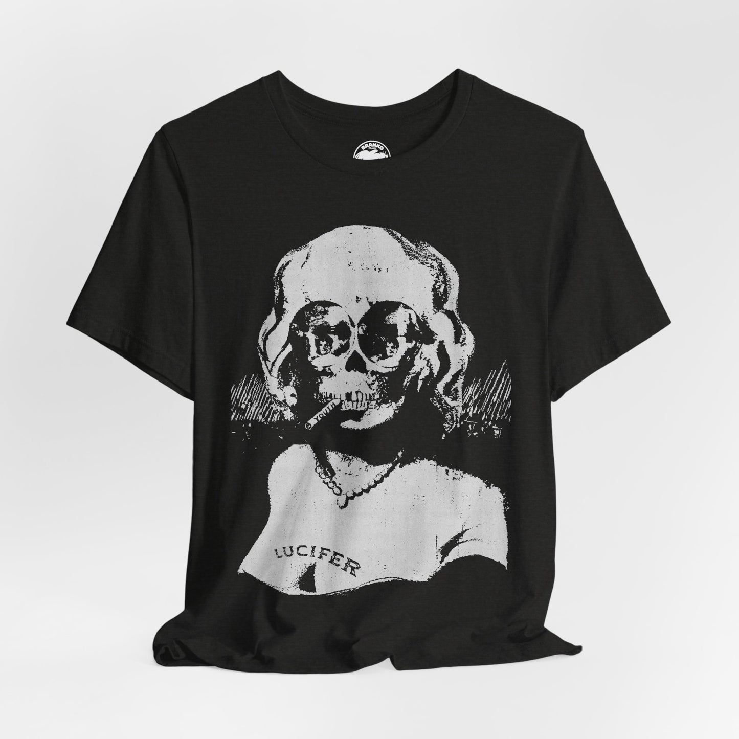 Lady Lucifer (Kenneth Anger Inspired Skull Graphic/Youth Cigarette/Scorpio Rising)