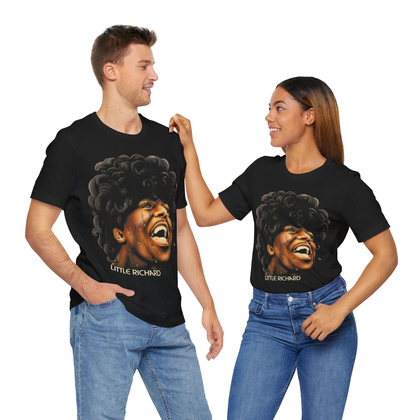 Little Richard (The Second Coming/Oversized Graphic with Vintage Print Effect)