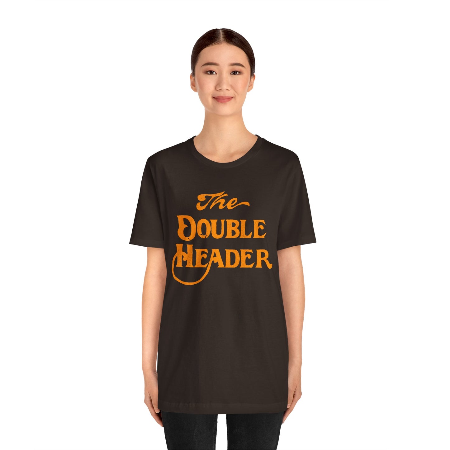 The Double Header (Historic Seattle Gay Bar/1934-2015/Logo with Vintage Print Effect)