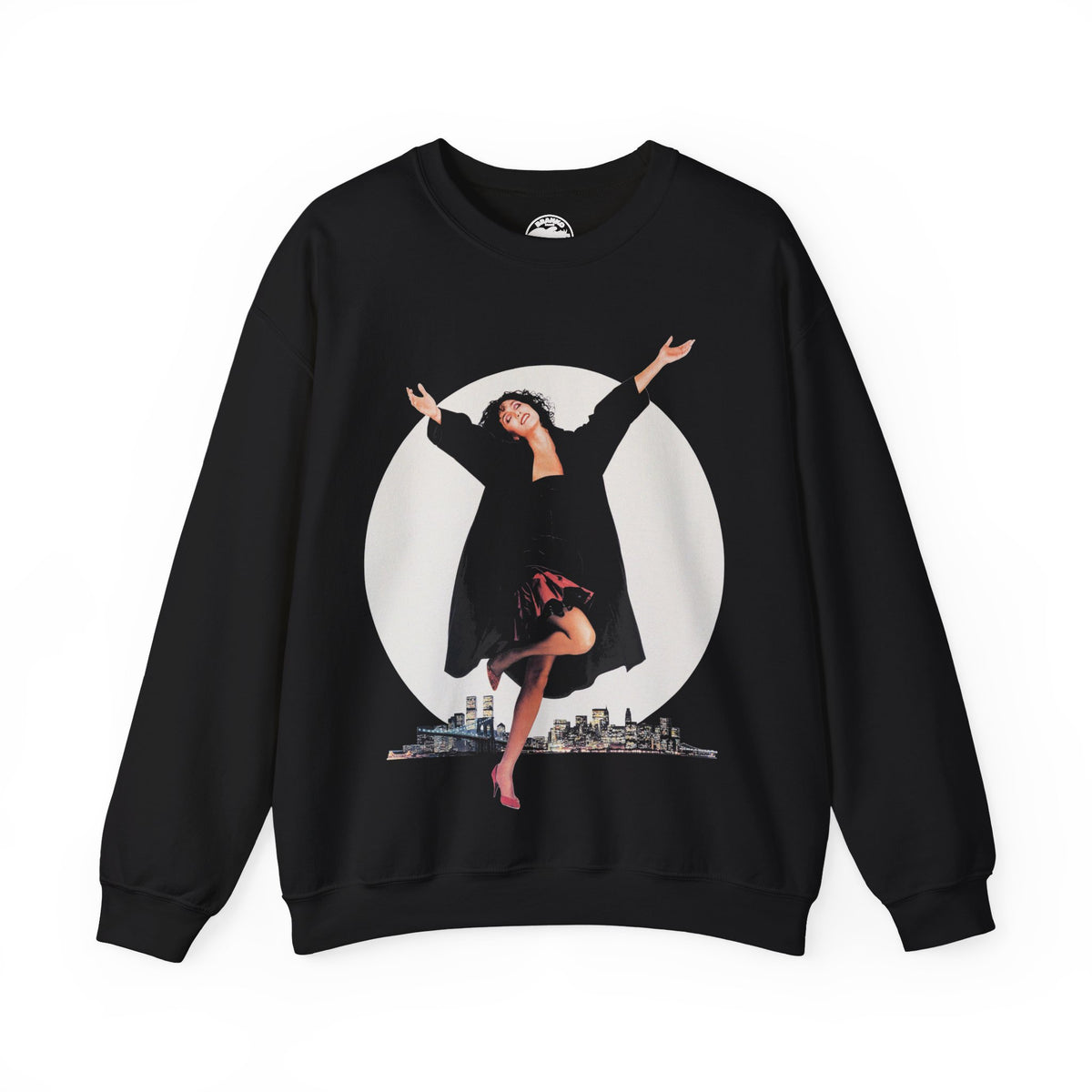 Cher Moonstruck Sweatshirt CLEARANCE (Large Black)