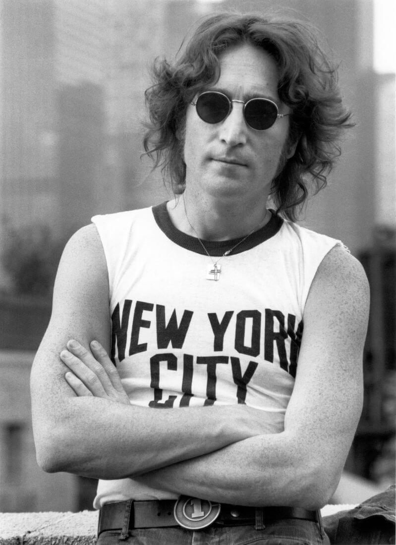 John Lennon New York City Shirt (Replica Ringer Tee)
