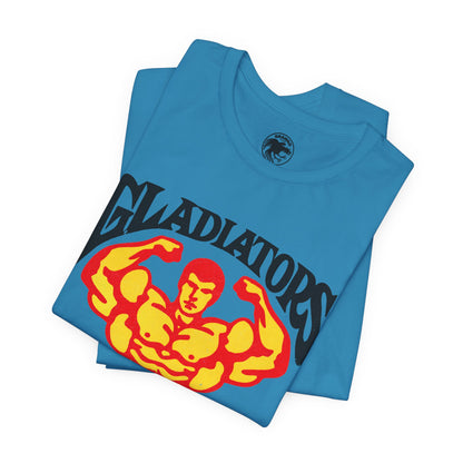 Gladiators Gym (Replica Promo Tee/New York City Gym/Lower East Side Icon and Landmark)