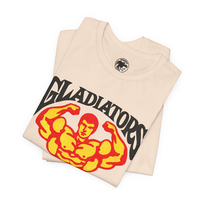 Gladiators Gym (Replica Promo Tee/New York City Gym/Lower East Side Icon and Landmark)