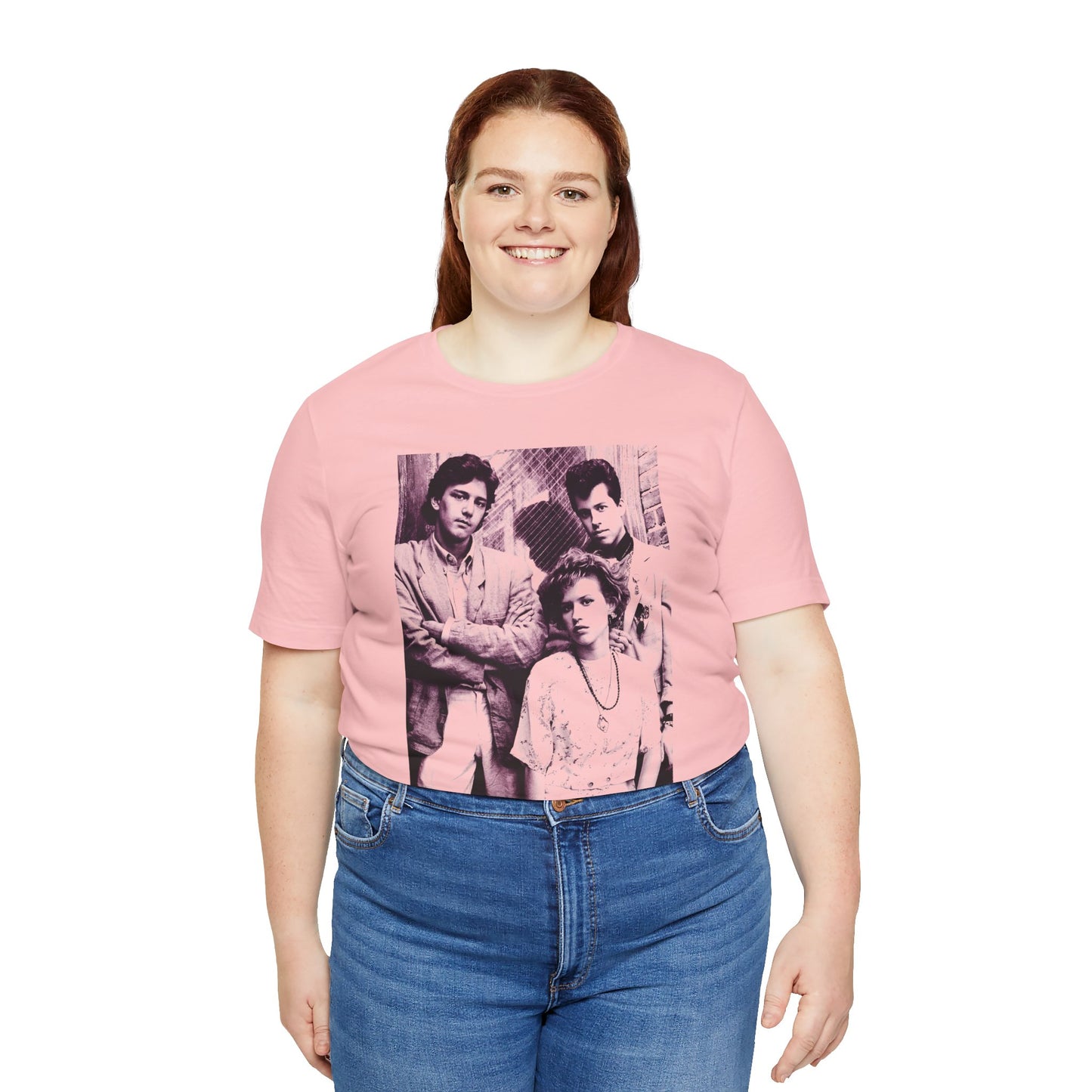 Pretty in Pink (Oversized Graphic/Molly Ringwald/Jon Cryer/Andrew McCarthy)