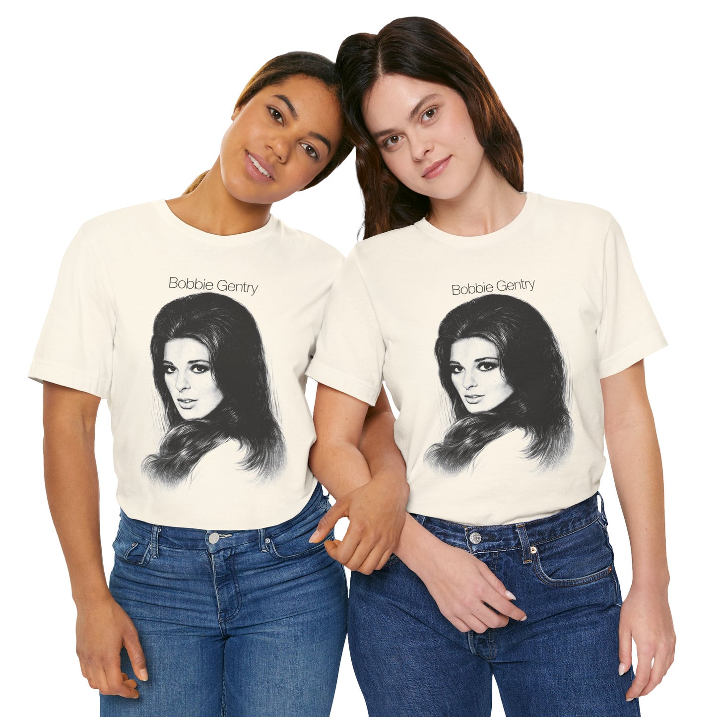 Bobbie Gentry (Oversized Portrait with Vintage Print Effect)