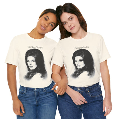 Bobbie Gentry (Oversized Portrait with Vintage Print Effect)