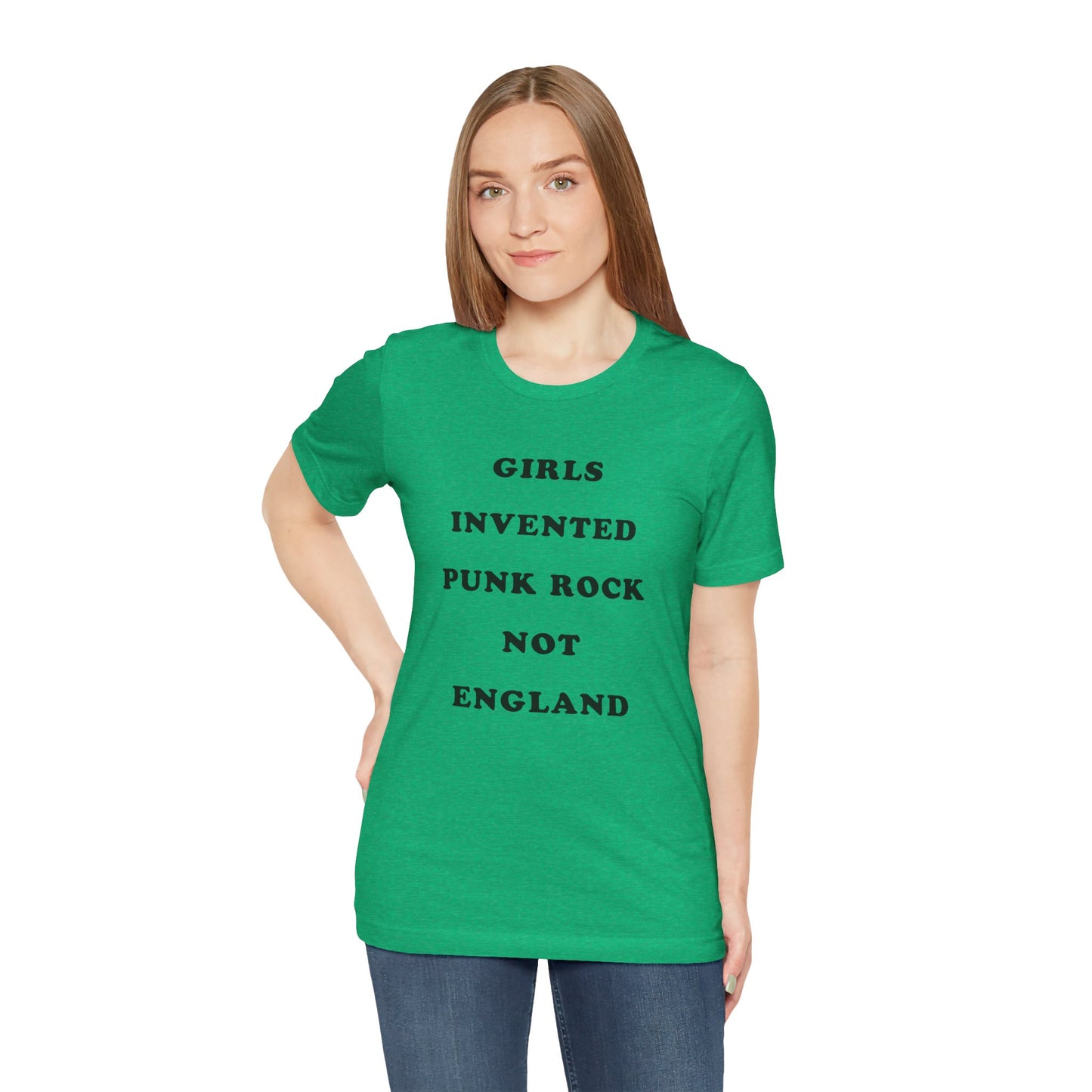 “Girls Invented Punk Rock, Not England”  (Replica Kim Gordon Sonic Youth Tee)