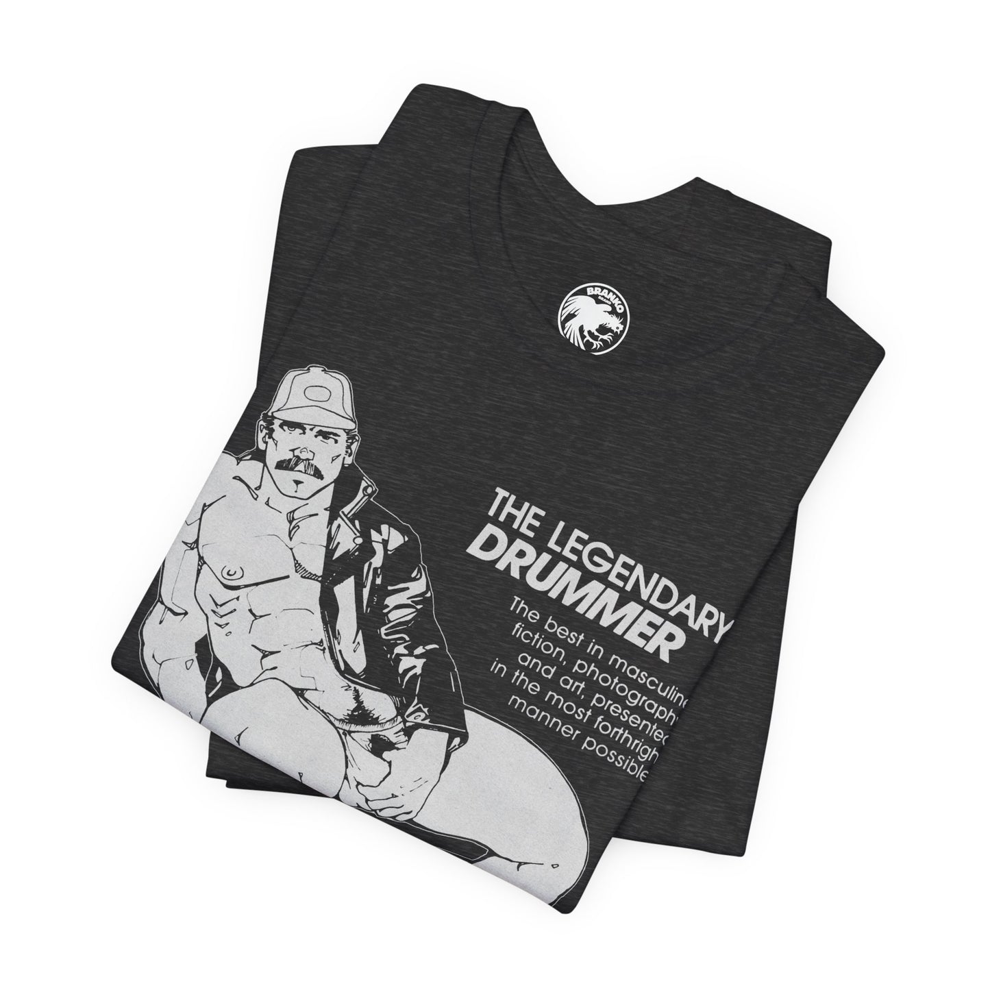 Drummer Magazine (Early 80's Replica Promo Tee)