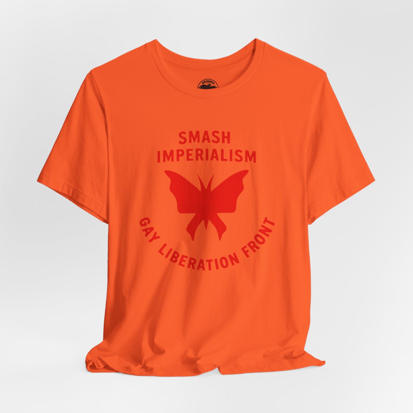 Gay Liberation Front   (“Smash Imperialism” Replica Protest and Fund Raising Shirt)