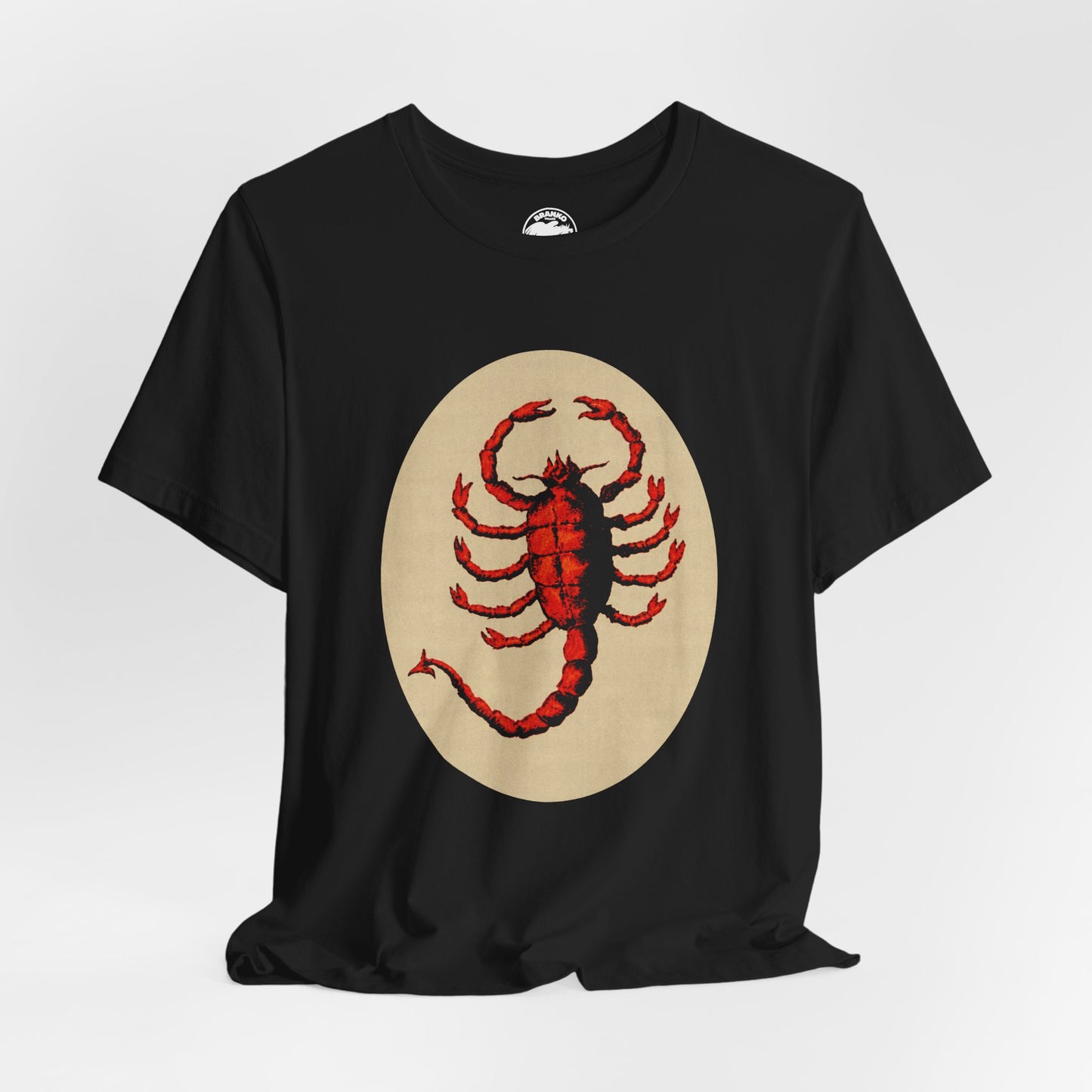 Scorpio Rising (Kenneth Anger's Scorpio Rising/Scorpion Graphic with Vintage Effect)