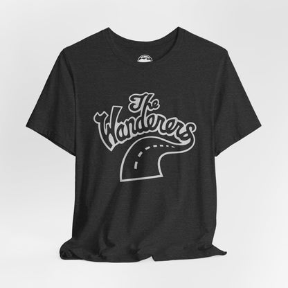 The Wanderers (Gang Jacket Logo in White with Vintage Print Effect)