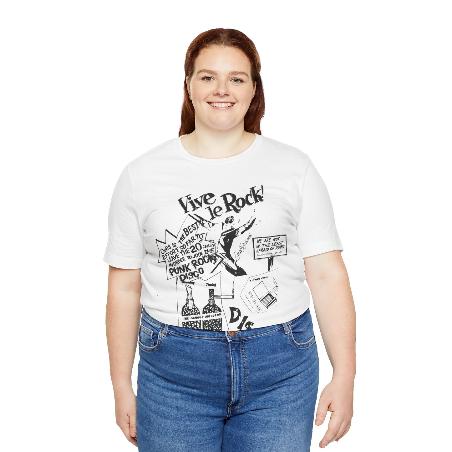 VIVE LE ROCK (Sex Pistols/Vivienne Westwood SEX shop/ McLaren Era Replica Shirt/SEX)