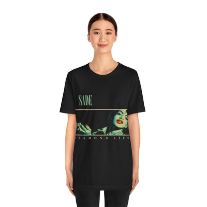 Sade (Diamond Life Pop Art Treatment with Vintage Print Effect/Sade Shirt)