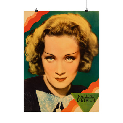 Marlene Dietrich (Personality Poster Reprint/Early 1930s)