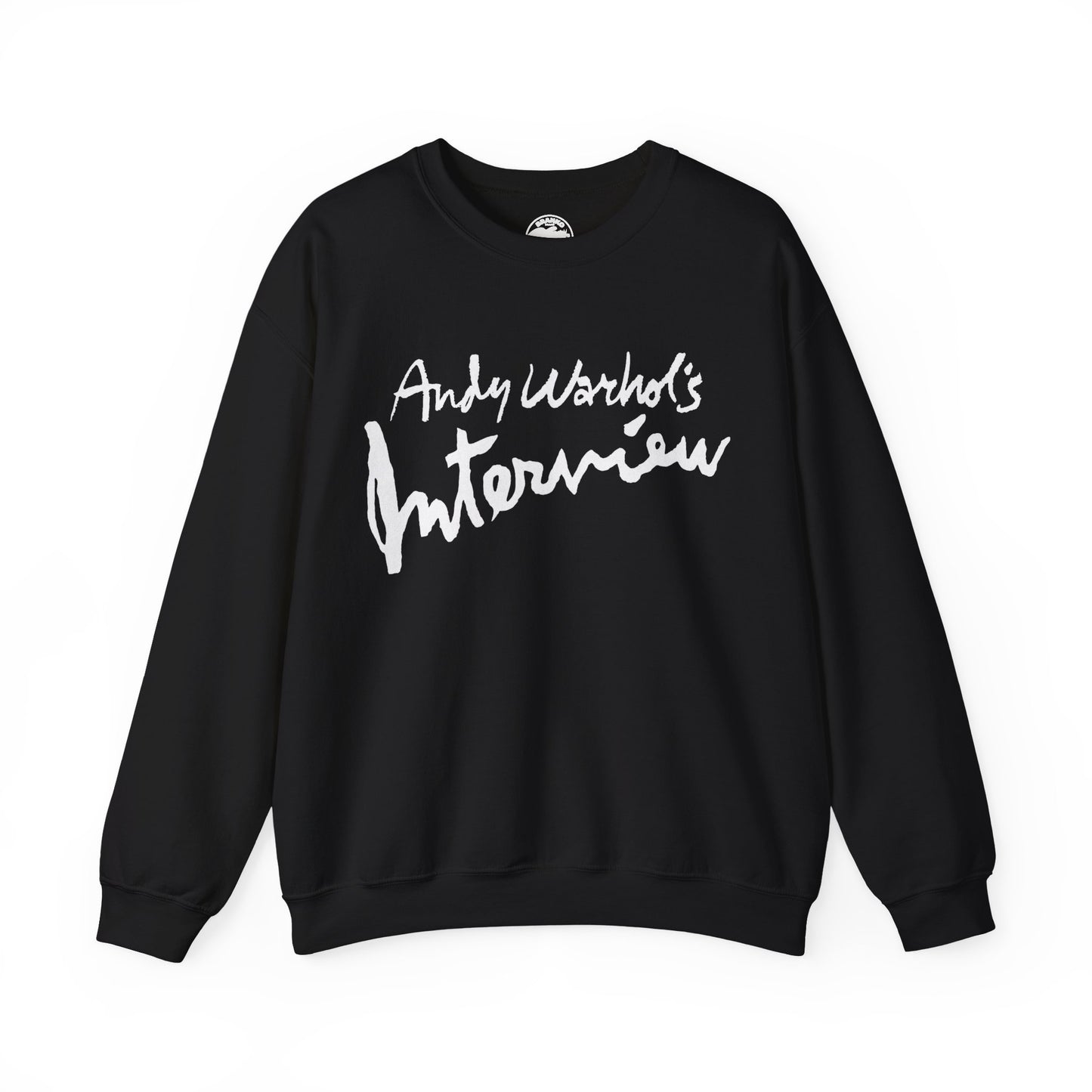 Interview Magazine Logo Sweatshirt (Replica Promo Sweatshirt/Andy Warhol's Interview Magazine)