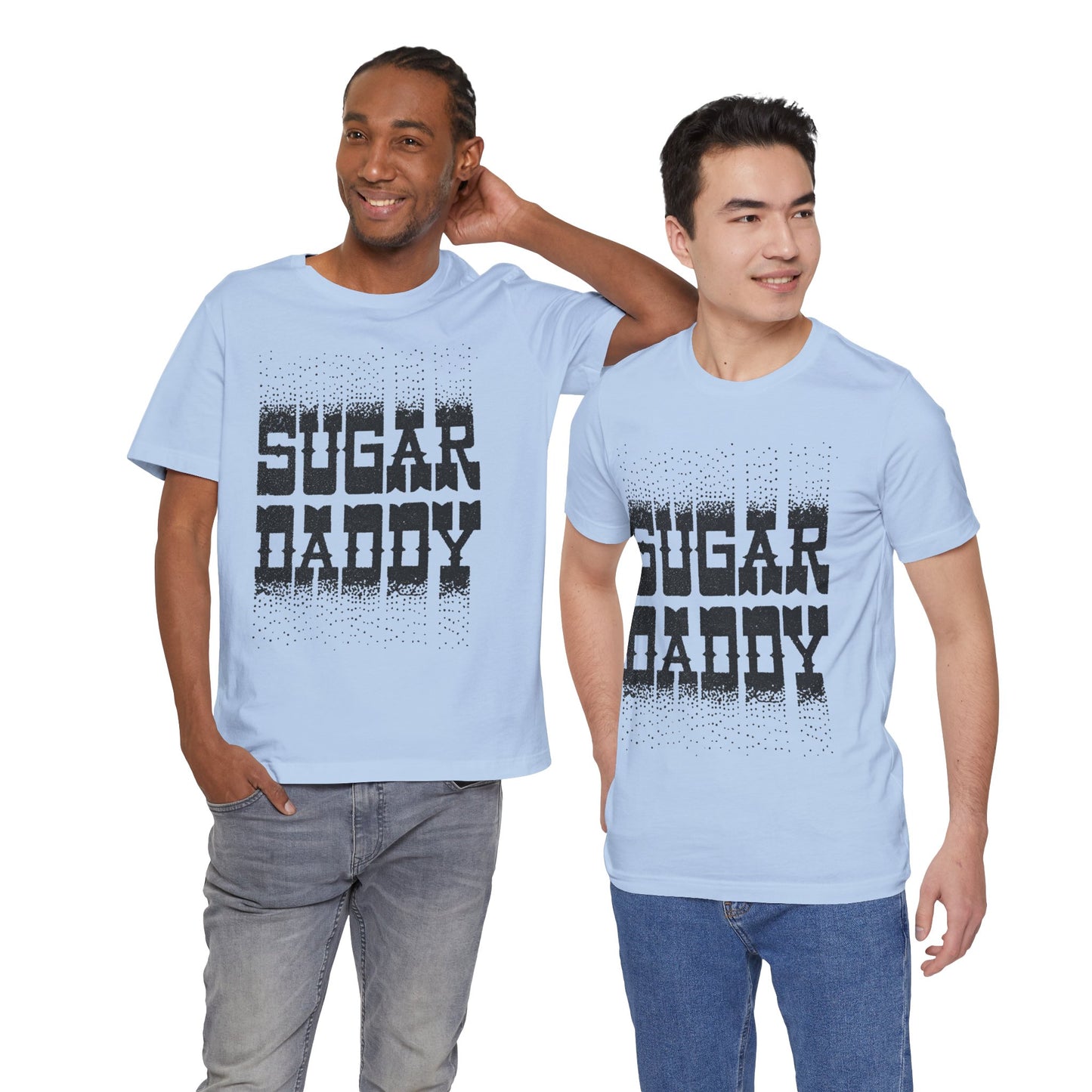 Sugar Daddy (Replica 70's Iron on Transfer Graphic with Vintage Print Effect/Gay Daddy)