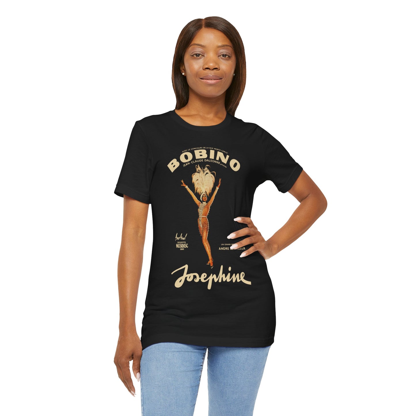 Josephine Baker (French Concert Promo Image/Josephine Baker Shirt)