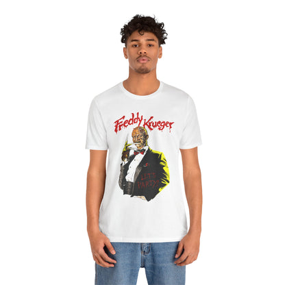 Freddy Krueger (Replica “Let’s Party” Tee/1980s/Nightmare on Elm Street)
