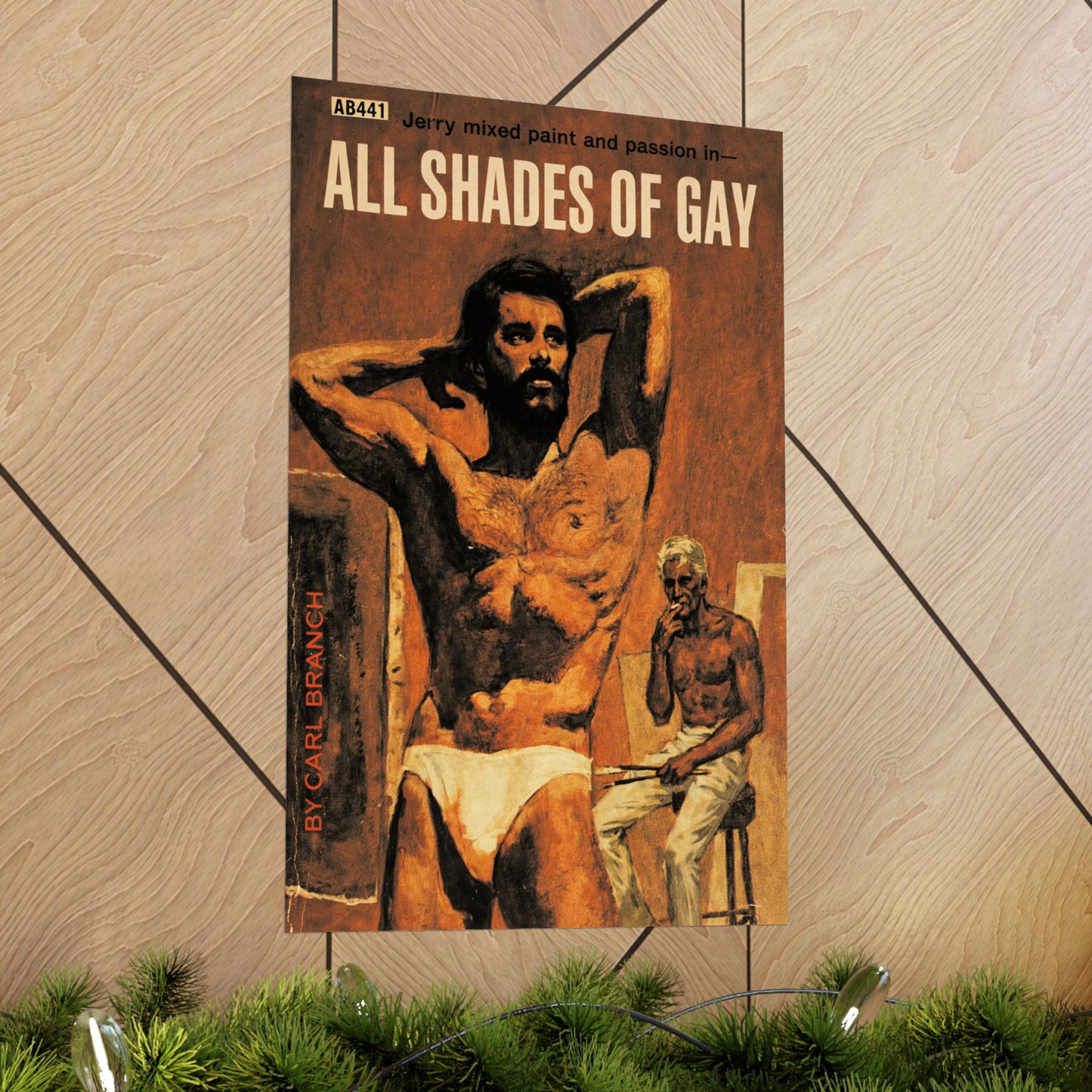 All Shades of Gay (60's Gay Pulp Novel Art Poster)