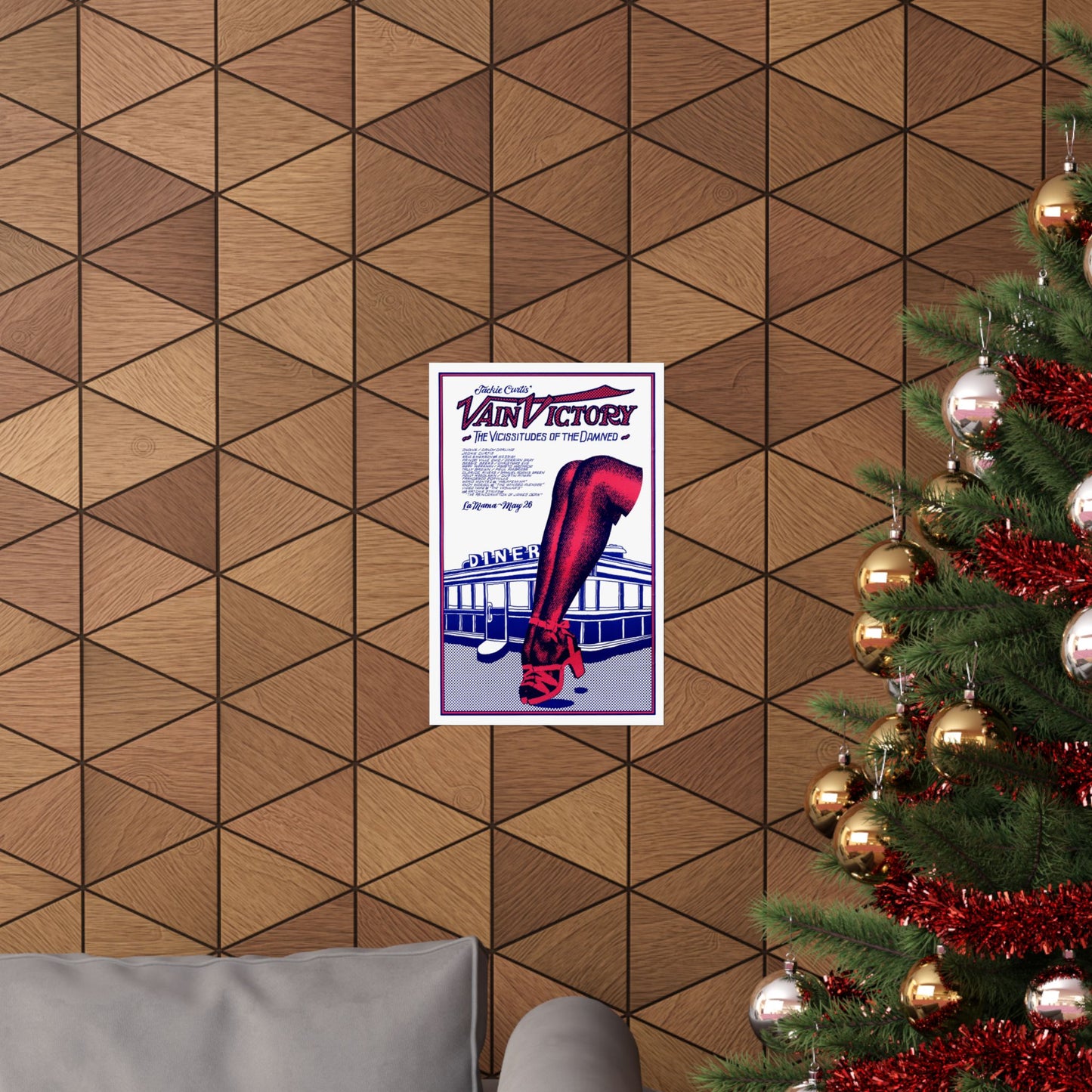 Jackie Curtis Vain Victory Poster (11 x 17 Reprint)