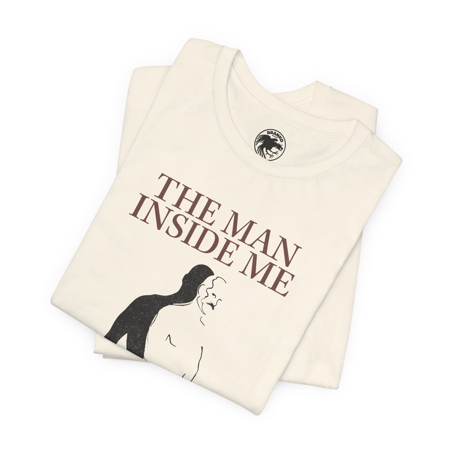 The Man Inside Me by Tobias Fünke (Book Cover Graphic with Vintage Print Effect/Arrested Development)