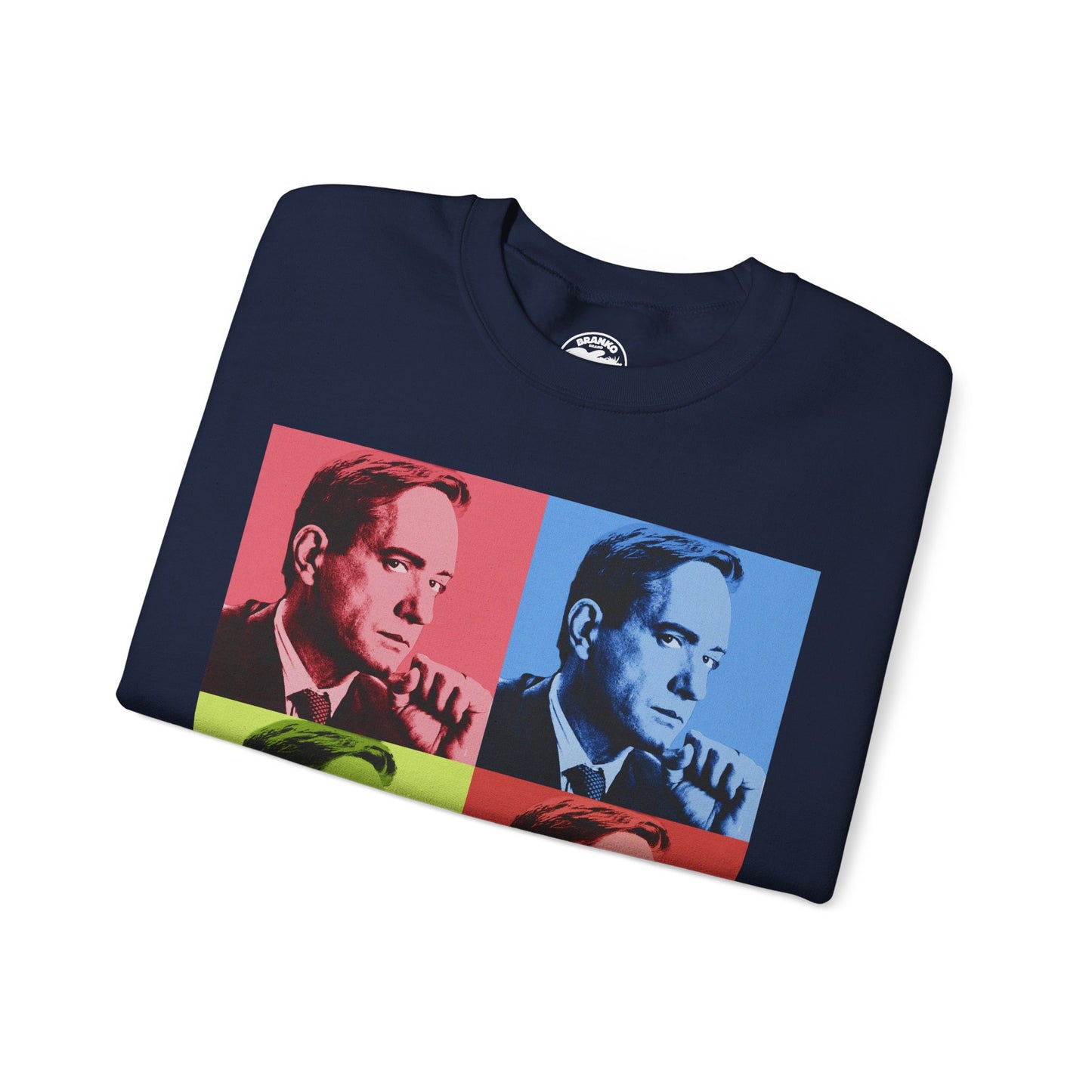 Tom Wambsgans (Warhol Style Portrait with Vintage Print Effect/Succession Shirt)