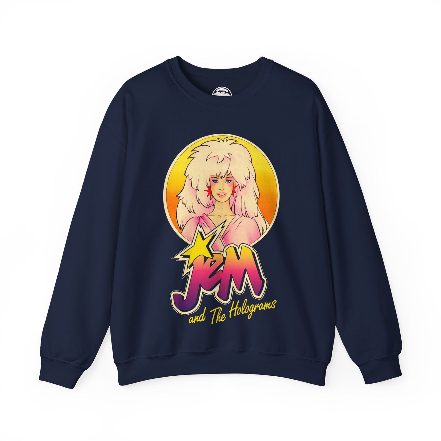 Jem and the Holograms (Oversized Graphic with Vintage Print Effect)