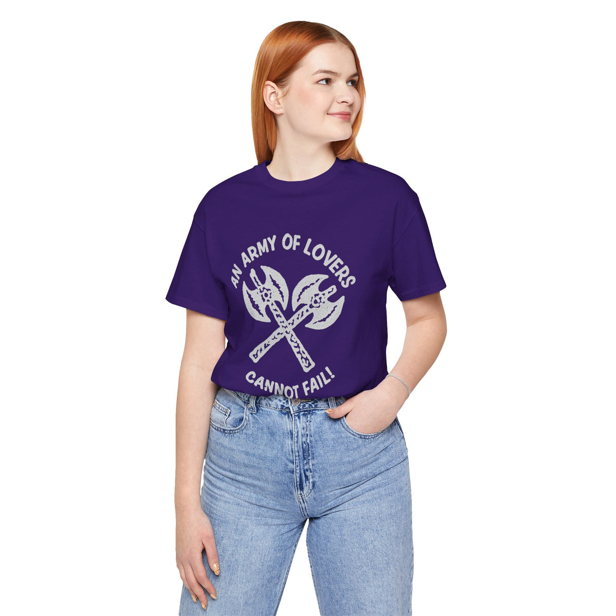 An Army of Lovers Cannot Fail! (Replica 70's Lesbian Pride Tee/Rita Mae Brown)