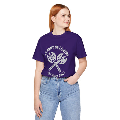 An Army of Lovers Cannot Fail! (Replica 70's Lesbian Pride Tee/Rita Mae Brown)