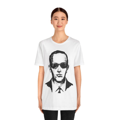 D.B. Cooper Sketch (Oversized Graphic of Composite A with Vintage Print Effect)