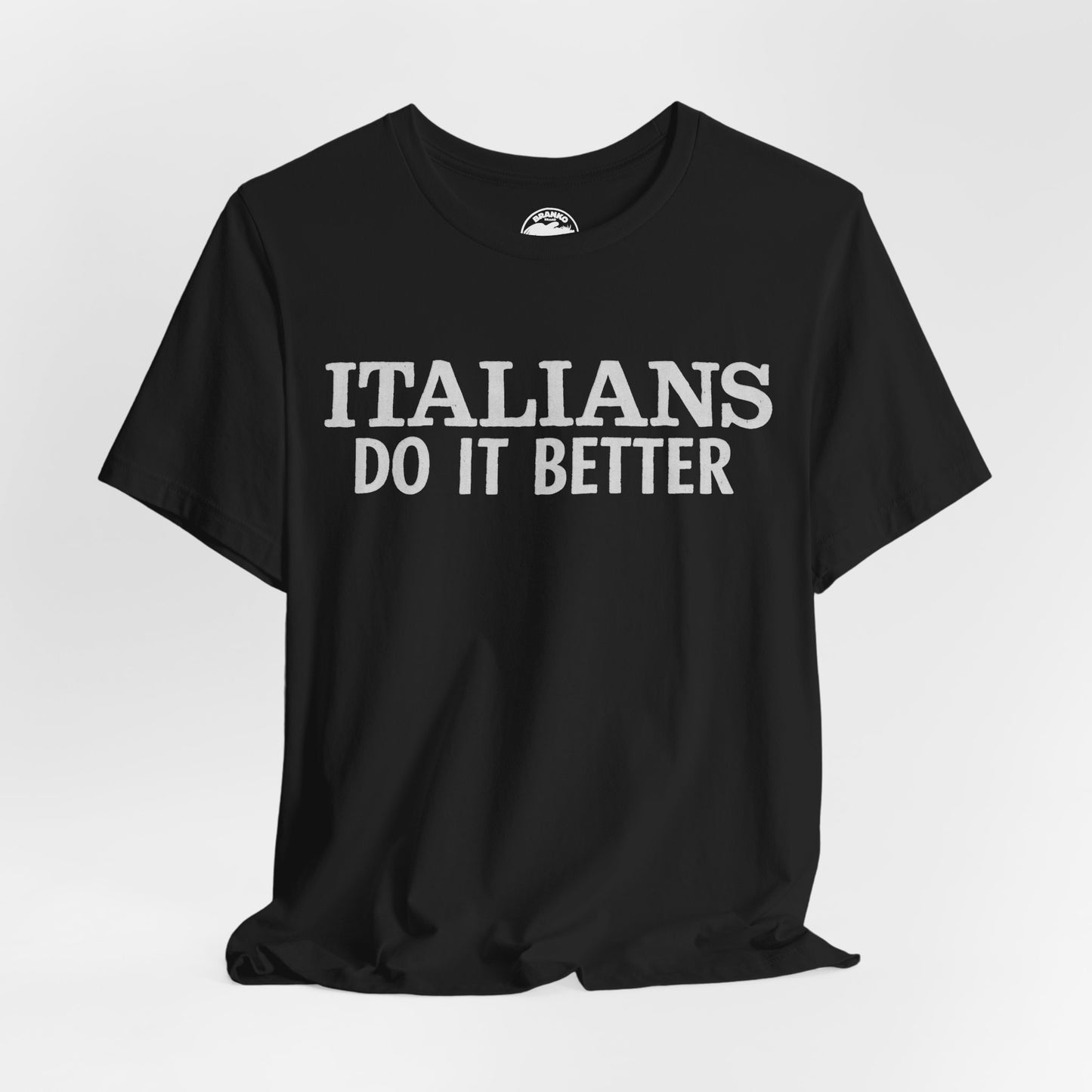 Italians Do it Better (Replica Madonna Shirt from Papa Don't Preach Video/Graphic with Vintage Print Effect)