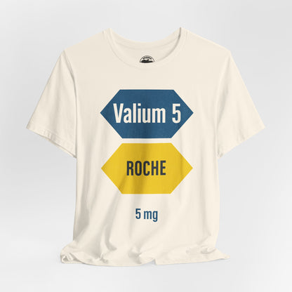 Valium (70's Label with Vintage Print Effect/Valium Shirt)