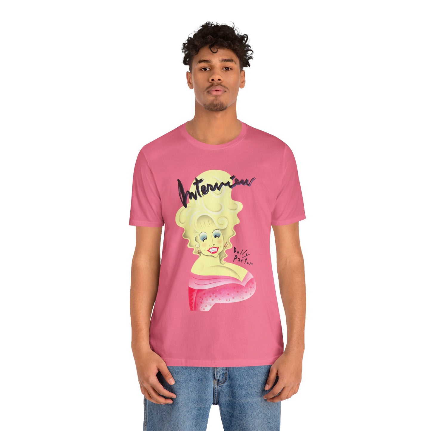 Dolly Parton Interview Magazine Cover (Andy Warhol Interview/July 1984/Dolly Parton Shirt)