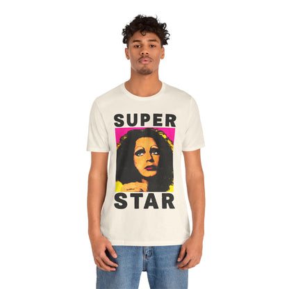 Holly Woodlawn (Large Graphic with Vintage Print Effect/Warhol's Superstars)